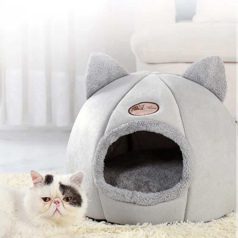 Purrfect Cozy Cat Bed™️